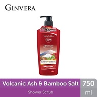 Ginvera World Spa Japanese Shower Scrub - Volcanic Ash & Bamboo (750ml)