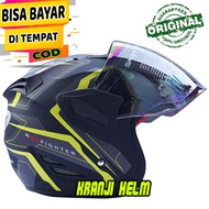 Helm gm fighter / helm gm fighter gv2 black red doft terlaris