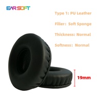 2021Earsoft Replacement Ear Pads Cushions for Logitech H600 H340 H330 H609 Headphones Earphones Earmuff Case Sleeve Accessories