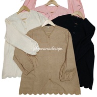 SURAYA BLOUSE COTTON EMBROIDERY BAJU SULAM