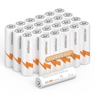 PKNOVA AA Battery, Double A Battery 1.5V Alkaline for Household and Electronic Devices - 24 Count LR