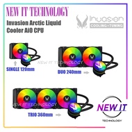 Invasion Arctic Liquid Cooler( DARK-120|Single|Duo|Trio|YFT-360|DX-240|FTB-240 )Fan AiO CPU Intel&AM