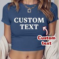 Customized T-Shirt, Personalized Valentine's Day Gift, Customized Text T-Shirt & Shirt, Customized N