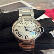Cartier 卡地亞藍氣球W69010Z4，28mm，石英表