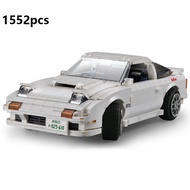 Cada Initial D Racing Car Bricks Model Assembled Building Blocks Street View Japanese Parking Lot Br