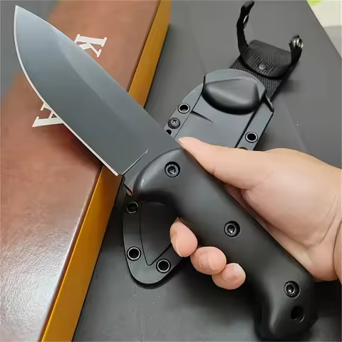 KB Becker BK2 Outdoor Fixed Blade Knife Wilderness Survival Camping Portable Pocket Knife 8Cr13Mov S