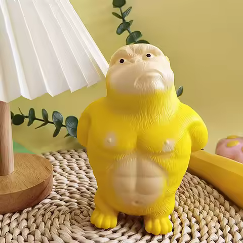 Antistress Big Giant Orangutan Fidget Toys Squishy Toys Elastic Monkey Funny Gorilla Stress Relief G
