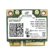 7260BN 7260HMW BN Half Mini PCIe 2.4Ghz 300Mbps BT4.0 Wifi Card