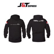 JNT EXPRESS MEN'S HOODIE CASH ON DELIVERY JNT EXPRESS THICK UNIFORM HODIE