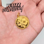 Loket Bunga Raya Emas 916 Original Emas Tulen