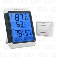 ThermoPro (TP65) Indoor Outdoor Thermometer Digital Wireless Hygrometer Touchscreen (1 Count)