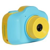 VisionKids - HappiCAMU V ハピカム 入門級 兒童相機 粉藍色 | 4000萬像素、拍攝影片、可愛濾鏡