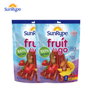 SunRype 果丹皮加拿大进口水果条宝宝儿童水果棒零食 两袋【16条*14g】
