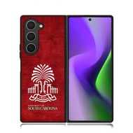 Phone Case Z Fold 7 6 5 4 3 Durable Plastic Hardcase Samsung Casing University of SOUTH CAROLINA
