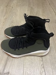 Under Armour Curry 4 FloTro Basketball Shoes Olive Green Black 籃球鞋 US8.5