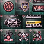 PATCHES MOTOR STICKERS KAIN SULAM YAMAHA 50TH 60TH ANNIVERSARY RACING TEAM