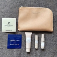 Penhaligon's Travel Set Amenity Kit Singapore Airlines SQ | Lip Balm | Facial Mist | Hand Lotion | Leather Zip Pouch