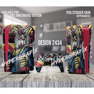 PS5 PLAYSTATION 5 STICKER SKIN DECAL 2434