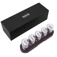 (OFNH) Digital Nixie Tube Clock with RGB LED Glows Light for Home Desktop Decoration DIY Idea Birthd