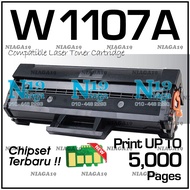 Laser Toner Compatible to HP W1107A HP107A Cartridge for HP Laserjet 107A 107W Single Function Print