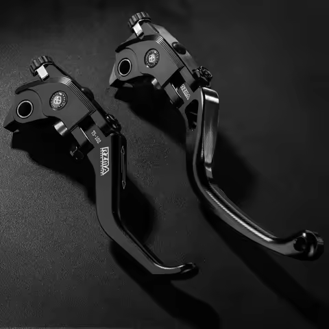 RZMA Direct Replacement Shorty Brake Lever for Brembo RCS - 2/3 Finger CNC Forged | Bolt-On Upgrade 