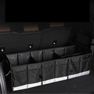 honglai8 95L Large Capacity Car Trunk Organizer Heavy Duty Collapsible  Multi Compartment Foldable O