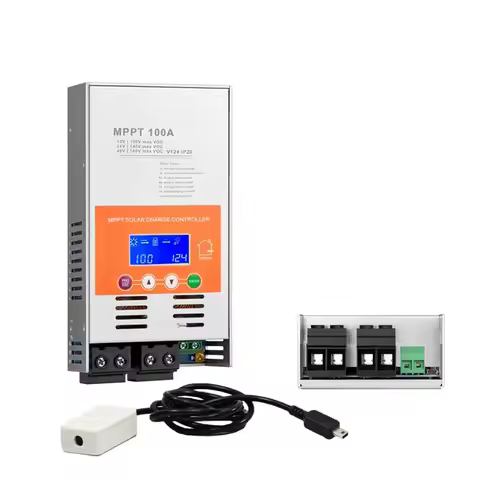 100A MPPT Solar Charge Controller For Lead-Acid Battery Wifi MPPT Solar Charge Controller For Lithiu