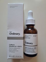The Ordinary Caffeine Solution 5% + EGCG 咖啡因兒茶素眼部精華 30ml $70