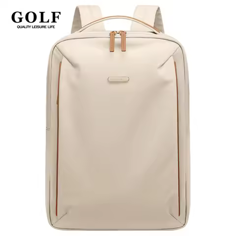 GOLF Slim Backpack Laptop 15” Elegant Women Backpack With 2 Computer Comparments 16 Inch Back Pack W