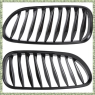 (BGIC) E85 Grille Front Replacement Kidney Grill for Z Series Z4/E85 2003-2008(Gloss Black)