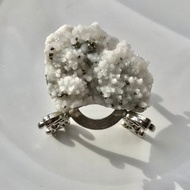 江西白水晶黃銅礦共生 白水晶簇 白晶 水晶原礦 天然原石 水晶