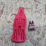 Coca cola ice tray bottle shaped & coke bottle fridge magnet