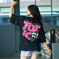 HITAM Vejagraphic - Oversized Kaos - ToxicPeople - Black | Ovza4937