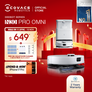 [BEST SALE] ECOVACS DEEBOT N30 PRO ROBOT VACUUM | 10000 PA | ZEROTANGLE™ PET HAIR 2.0 | 60°C HOT WAT