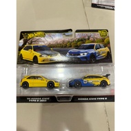 Hot wheels Premium Car Culture Lamborghini Countach Lancia Stratos Zero BMW M3 GTR 99 Honda Civic Ty