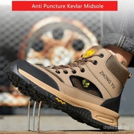 Winter Safety Shoes 46 Waterproof Work Shoes Anti Puncture Steel Toe Work Boots Light Men Safety Boo