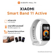 [ใหม่ล่าสุด] Xiaomi Mi band 11 active นาฬิกาสมาร์ทวอทช์ จอแสดงผล 1.47" การวัดออกซิเจนในเลือด smart w