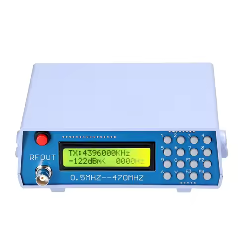 【Sale】0.5MHz-470MHz Radio Frequency Signal Generator Meter Tester for FM Radio Walkie-talkie Debug D