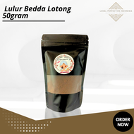 Bedda Lotong Kering 50gr Bedda Lotong Bubuk Khas Bugis Lulur Kering Untuk Meratakan Warna Kulit Lulu
