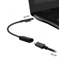 0.2m 15V 3A USB Type-C Power Supply for Microsoft Surface Pro 4 5 6 Go PD Charging Adapter Cable DC