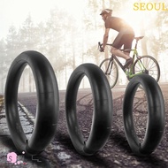 SEOUL Beach Bicycle Tube, 20x3.0 20x4.0 24x3.0 24x4.0 Bike Inner Tube, Mountain Bike AV Valve Black 