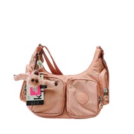 Kipling Rikka S กระเป๋าสะพายข้างคนรักสีน้ำเงิน (สร้อยคอจี้รูปลิงฟรี)