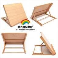 Foldable Drawing Board A2 Easel Table With Support A3 Sketching Board Wood Board Adjustable Desk Eas