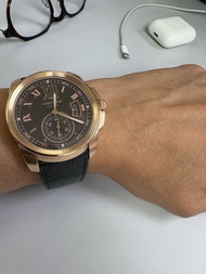 Cartier Calibre de Rose gold