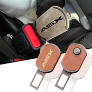 ☢Car SEAT leather Metal connectors auto parts Stickers For Mitsubishi ASX ♨⋚