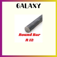Mild Steel Round Bar R12 12mm / Besi Bulat R12 / Besi Steel Bar 12mm Steel / Besi R12 / Mild Steel S