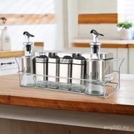 Soy Sauce Bottle Seasoning Jar Vinegar Bottle Kitchen Square Seasoning Bottle Seasoning Bottle House