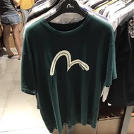 韓國代購🇰🇷evisu basic tee -green XS-XXL