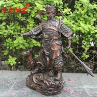 Uzhuo Copperware Pure Copper Erlang God Brass Erlang God Yang Hui Buddha Statue Crafts Or