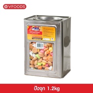 VFOODS วีฟู้ดส์ ขนมปังปี๊บปังจุก 1.2kg